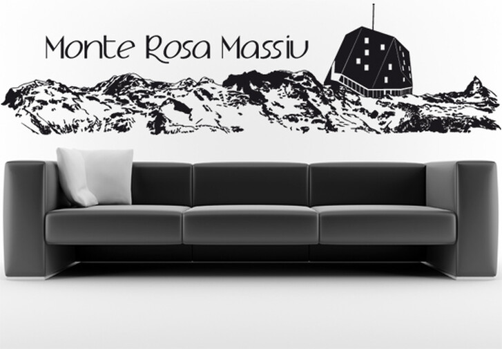 Wandtattoo Monte Rosa Massiv - CG10010