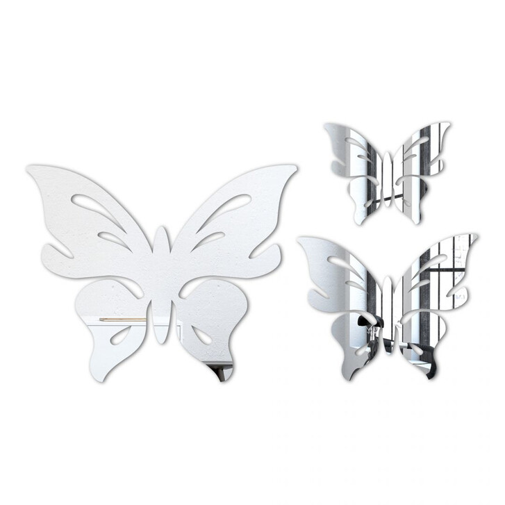 Wandspiegel Schmetterling-Floris Set (3-teilig) - WA197682