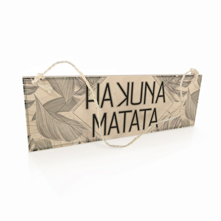 Holzschild Hakuna Matata - WA300054