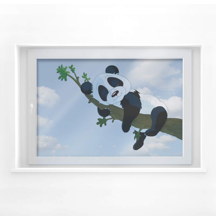 Fensterdekor Schlafender Panda - WA117918