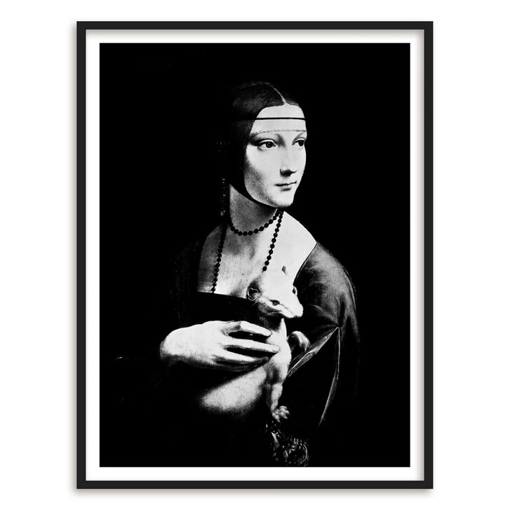 Poster Da Vinci - Die Dame mit dem Hermelin - WA159238