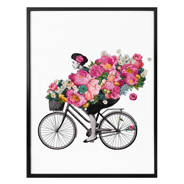 Poster Graves - Flora Bicycle - WA280509