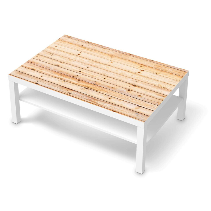 Klebefolie IKEA Lack Tisch 118x78cm - Bright Planks - CR111465