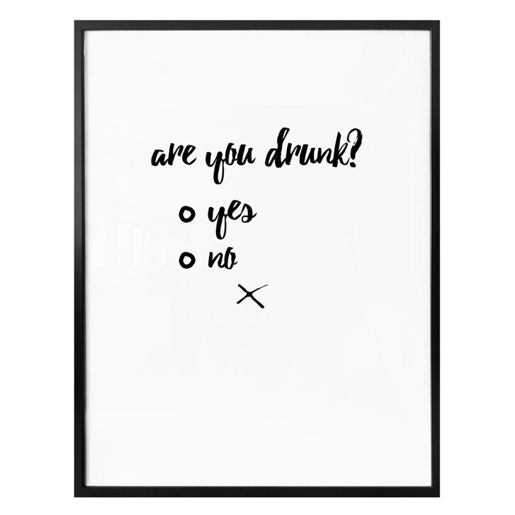 Poster Are you drunk? - WA157132