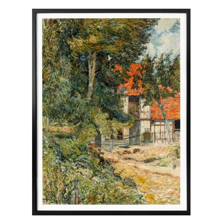 Poster Gauguin - Bauernhaus in der Normandie - WA296641