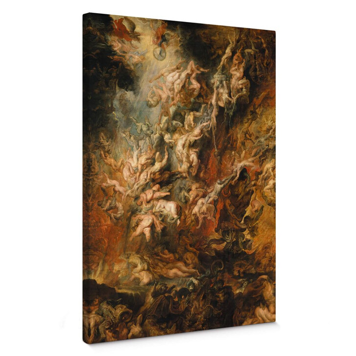 Leinwandbild Rubens - Der Höllensturz der Verdammten - WA144463