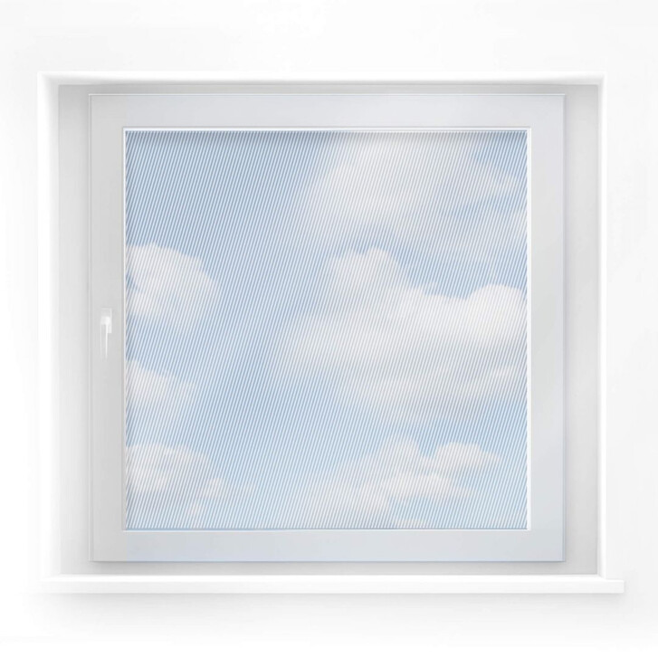 Fensterdekor Diagonalen (quadratisch) - WA231360