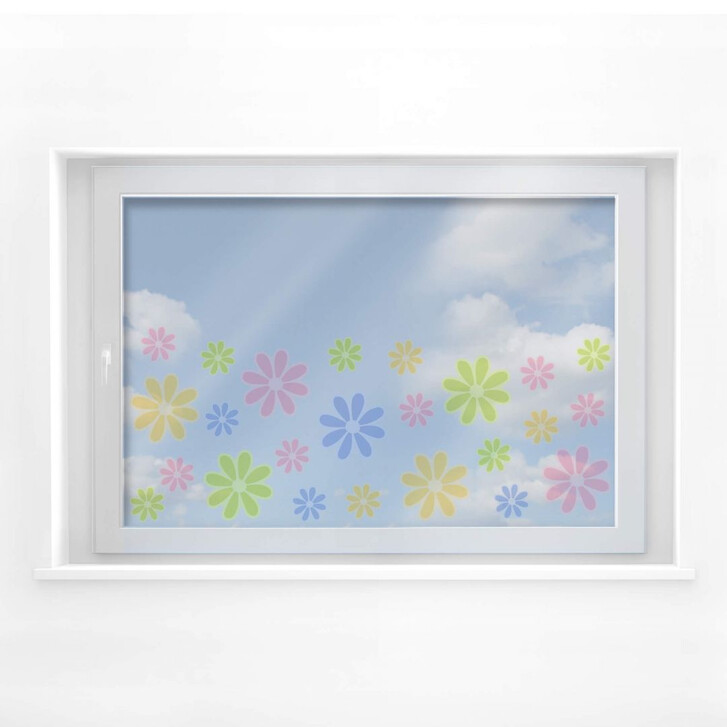 Fensterbild Sommerblüten - WA117718