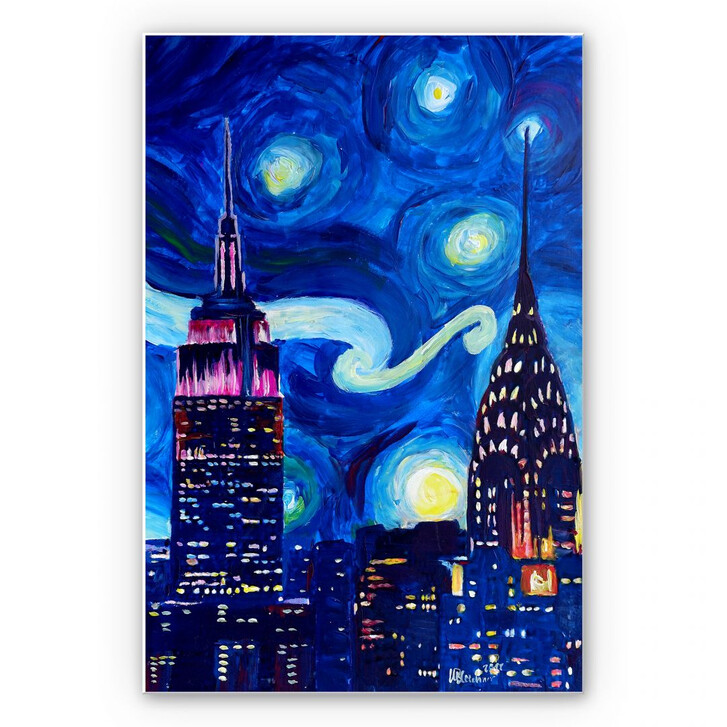 Wandbild Bleichner - New York bei Nacht - WA191540