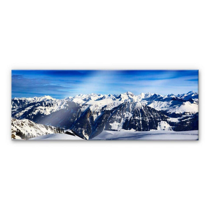 Acrylglasbild Alpenpanorama - WA106968