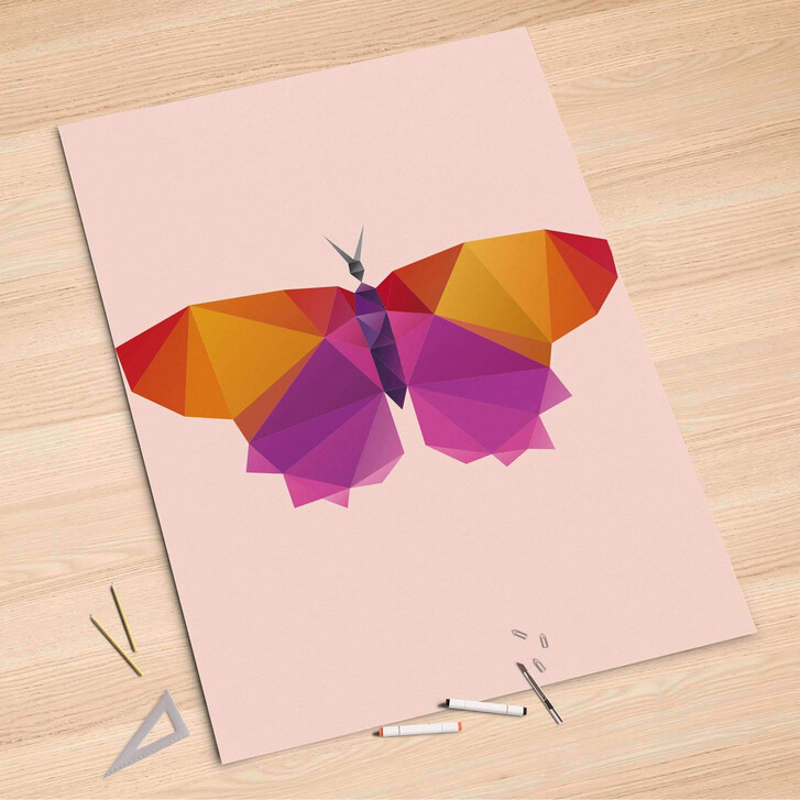 Folienbogen (100x150cm) - Origami Butterfly - CR106228