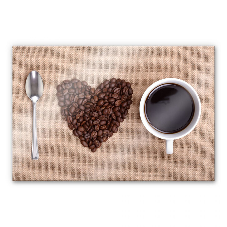 Acrylglasbild I love Coffee - WA108827
