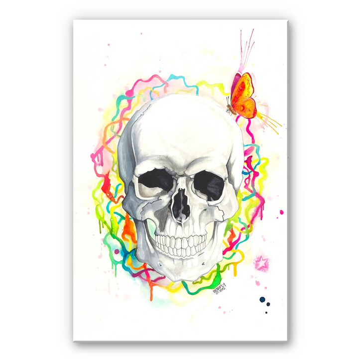 Acrylglasbild Buttafly - Skull - WA268845