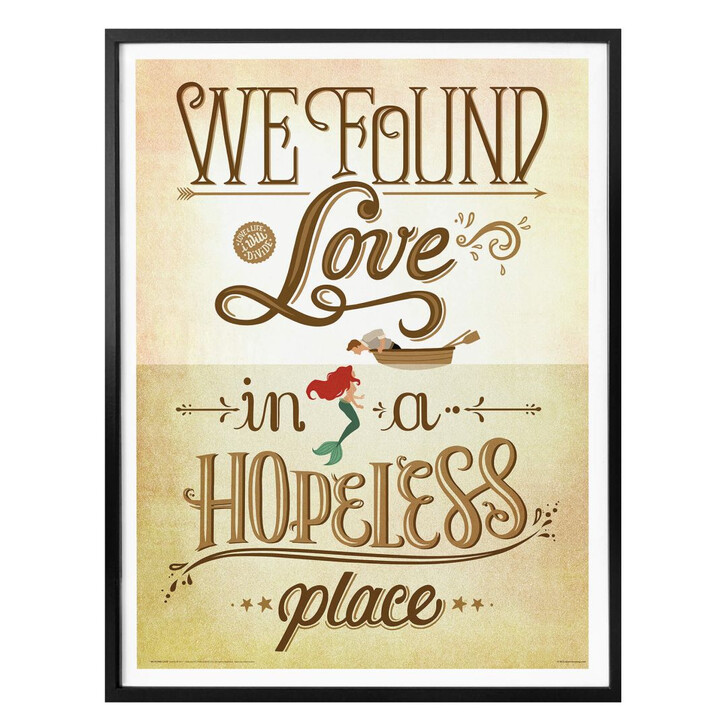 Poster Tohmé - We found Love - WA282827