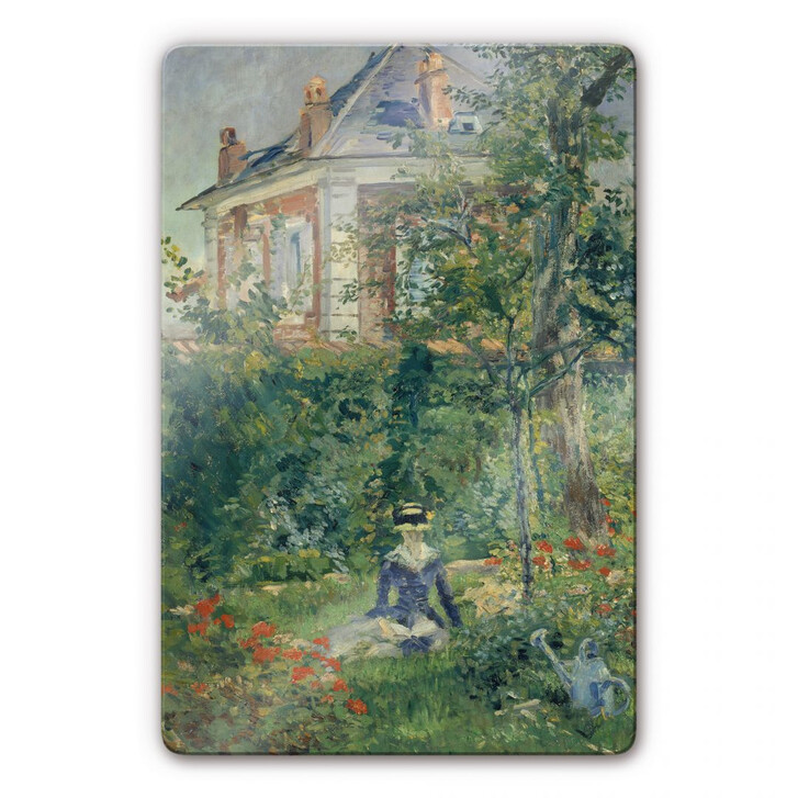 Glasbild Manet - Marguerite im Garten von Bellevue - WA125142