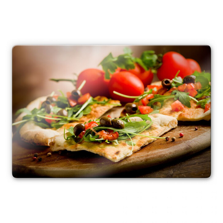 Glasbild Pizza alla Italia - WA126824