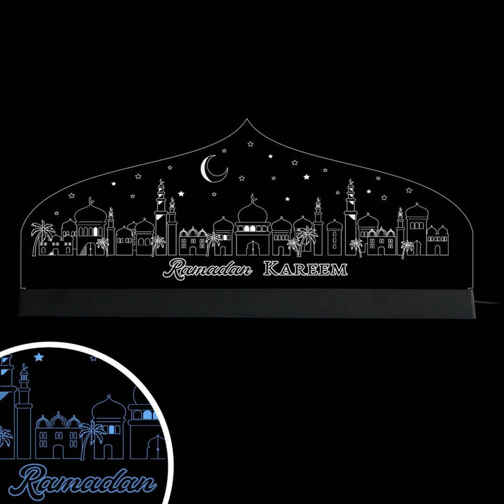 LED Skyline Ramadan - Arabische Nacht - WA354472