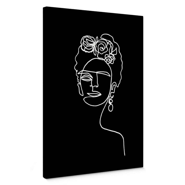 Leinwandbild Hariri - Frida Kahlo negativ - WA276538