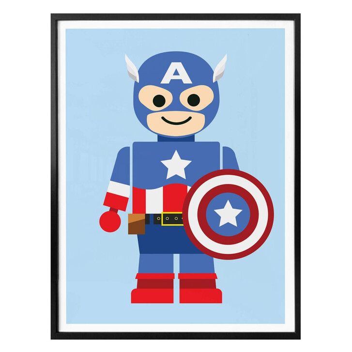 Poster Gomes - Captain America Spielzeug - WA280306