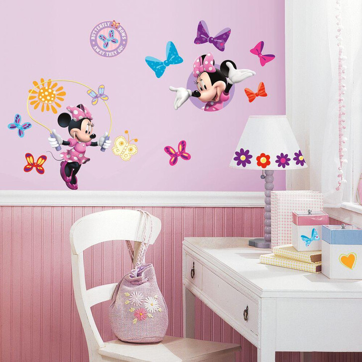 Wandsticker Disney Minnie Mouse - Bow-tique - 33tlg. - WA242438