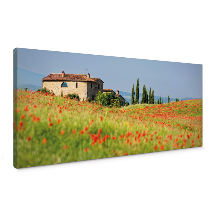 Leinwandbild Toskana Panorama 1 - WA146164