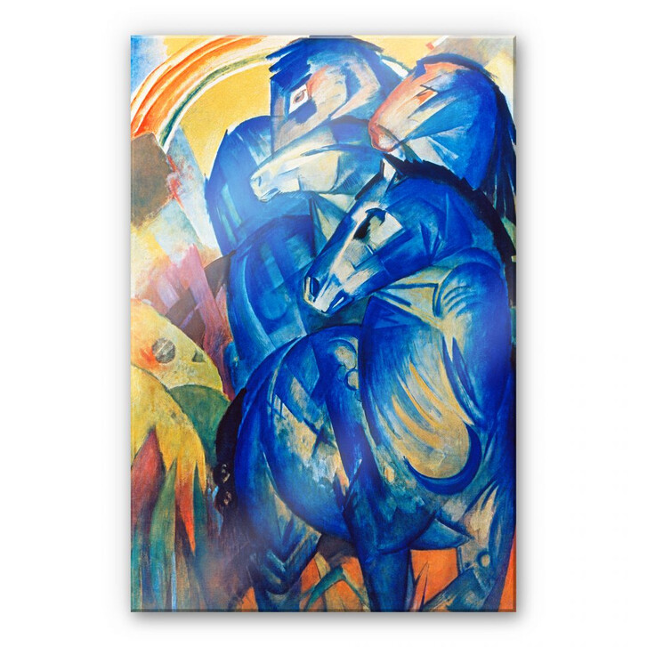 Acrylglasbild Marc - Turm der blauen Pferde - WA109755
