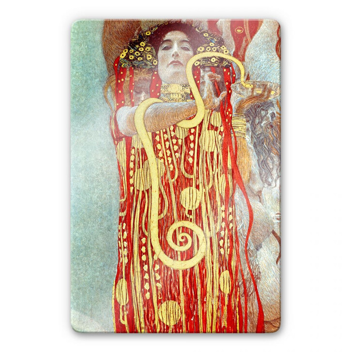 Glasbild Klimt - Hygieia - WA124153