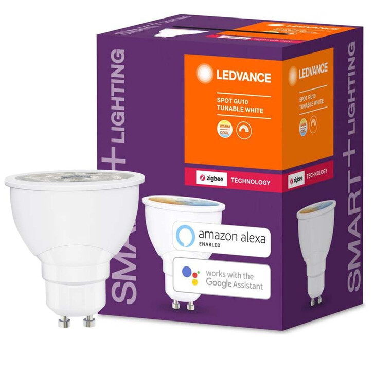 SMART& Zigbee LED Leuchtmittel GU10 5W 350lm 2700 bis 6500K - CL128146