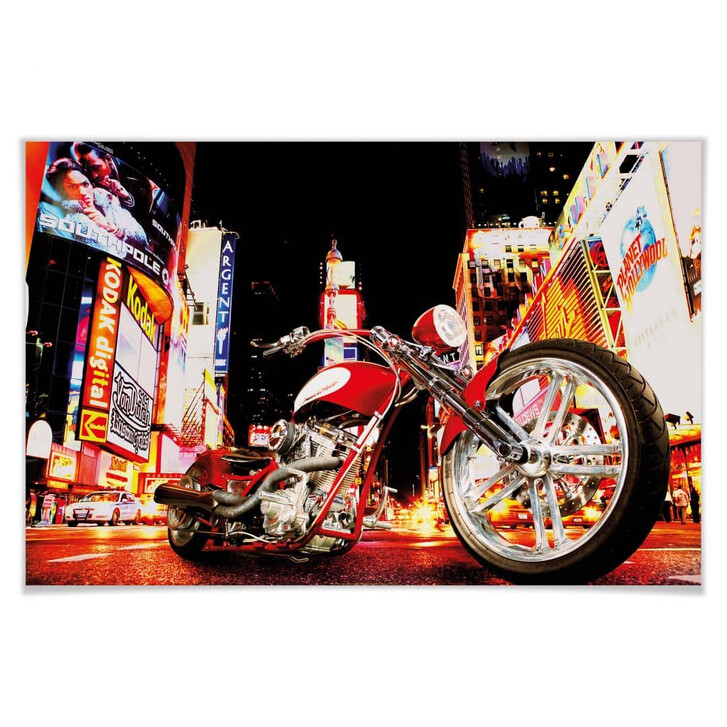 Giant Art® XXL-Poster Midnight Rider - 175x115cm - WA295204