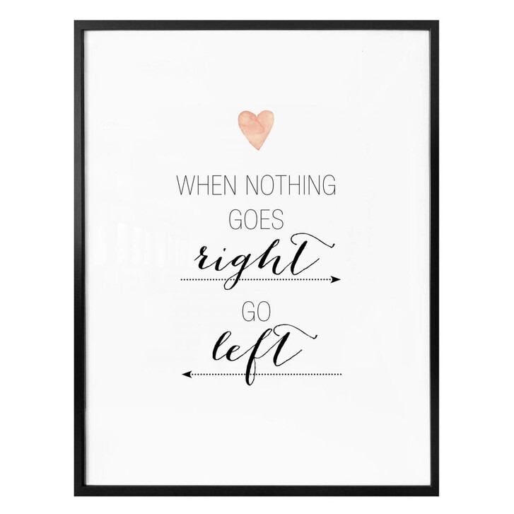 Poster Confetti & Cream - When nothing goes right - WA246966