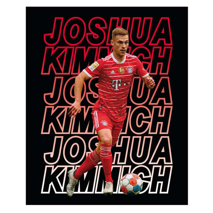 Wandsticker Wandtattoo FC Bayern Joshua Kimmich - 25x30cm - WA350764