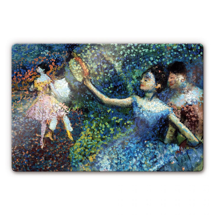 Glasbild Degas - Tänzerin mit Tambourin - WA122160