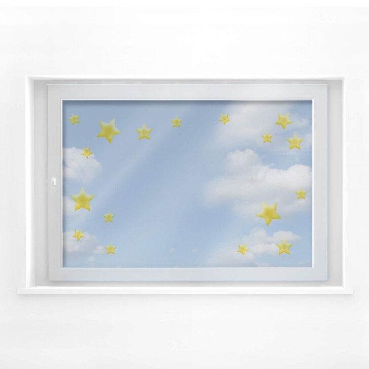 Fensterbild Stars - WA117728