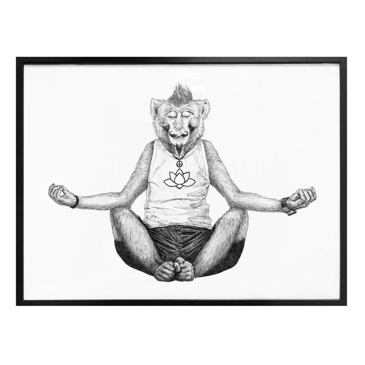Poster Kools - Monkey Yoga - WA281176