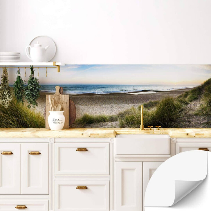 Selbstklebende Küchenrückwand Strandpanorama - WA344086