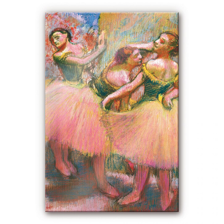 Acrylglasbild Degas - Drei Tänzerinnen mit grünen Korsagen - WA107983