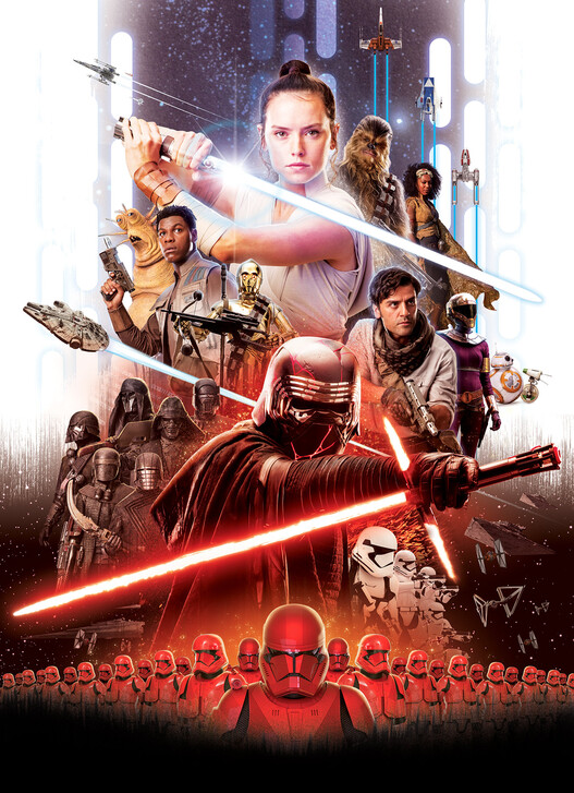 Fototapete Star Wars Movie Poster Rey - KO4-4113