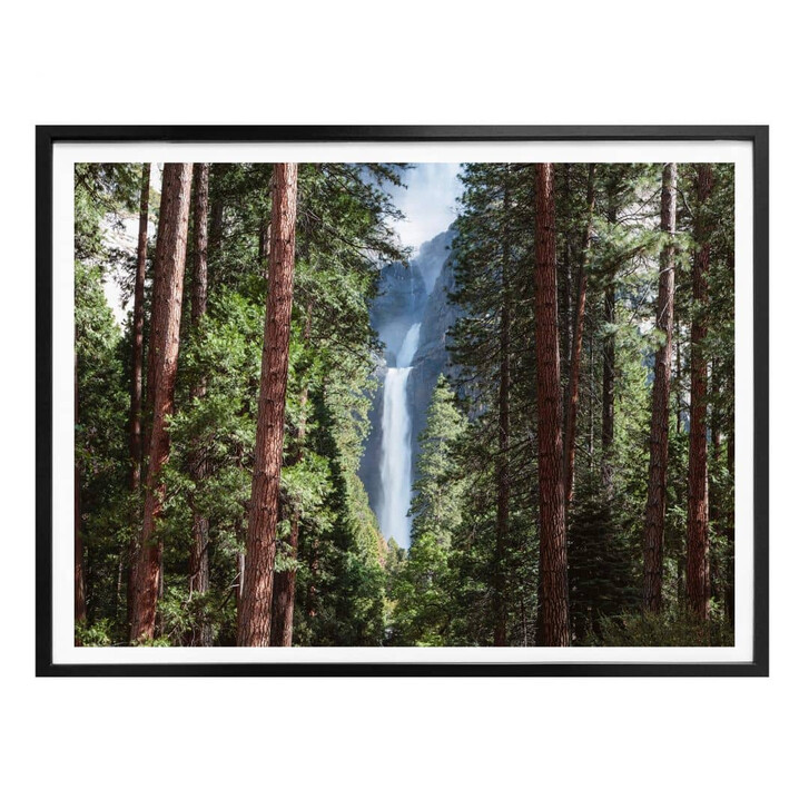 Poster Colombo - Wasserfall im Wald - WA322875