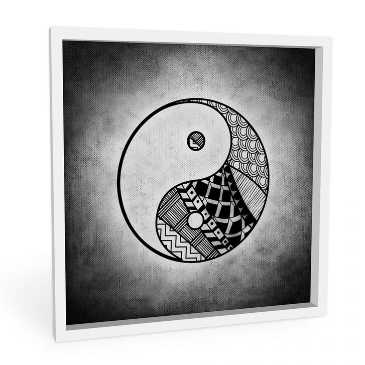 Wandbild Yin und Yang - quadratisch - WA196228