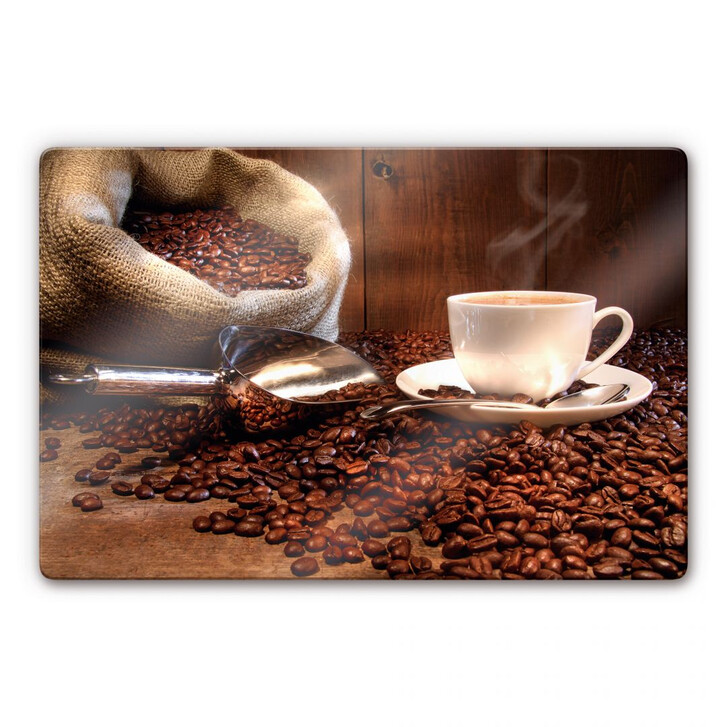 Glasbild Kaffeegenuss - WA123893