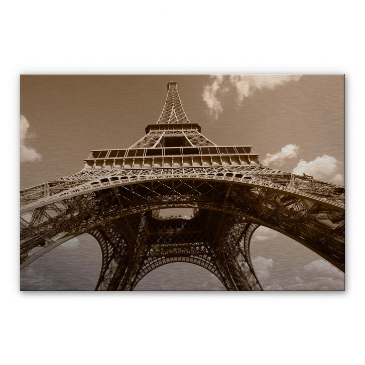 Alu-Dibond Bild Eiffelturm Perspektive - WA112324
