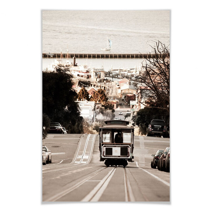 Poster Cable Cars - WA158752
