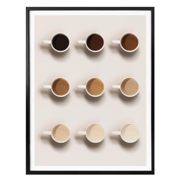 Poster Shades of coffee - WA318344