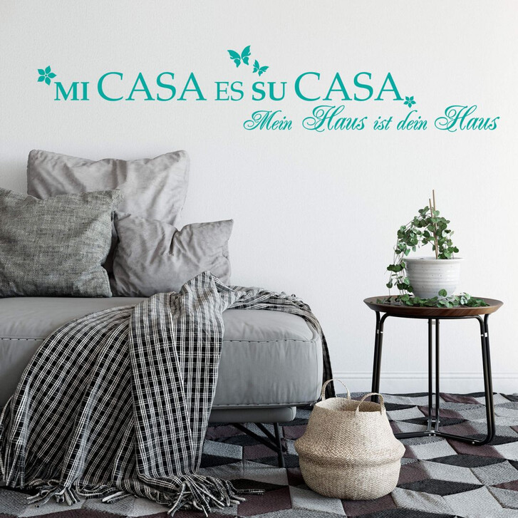 Wandtattoo Mi Casa Es Su Casa 1 - WA215479