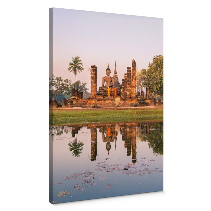 Leinwandbild Colombo - Buddhistischer Tempel Sukhothai - WA275145