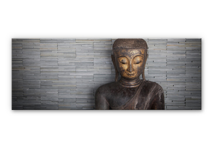 Alu-Dibond Bild Thailand Buddha - Panorama 01 - WA112589