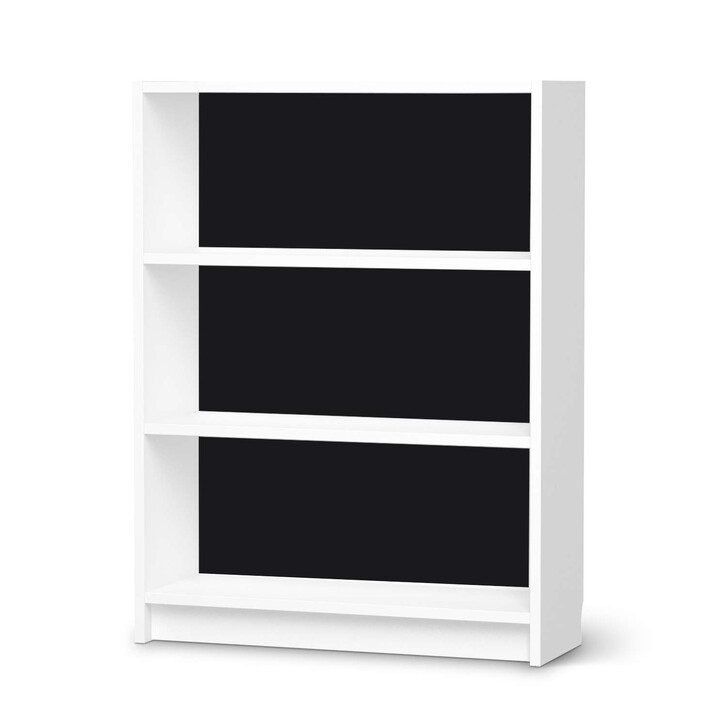 Möbelfolie IKEA Billy Regal 3 Fächer - Schwarz - CR114461