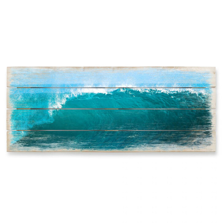 Holzbild Perfect Wave - Panorama - WA132360