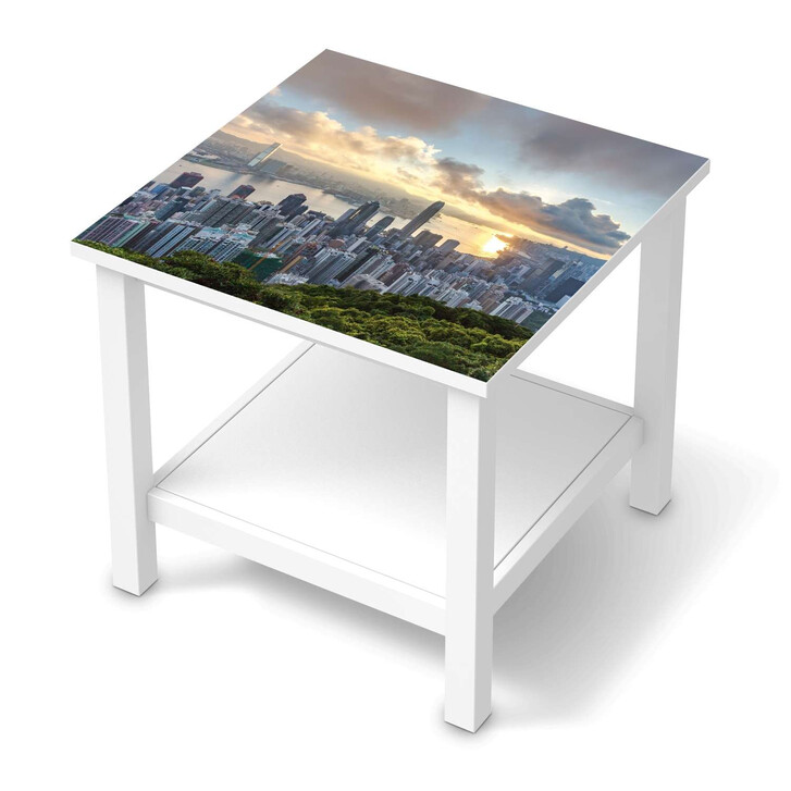 Möbel Klebefolie IKEA Hemnes Tisch 55x55cm - Hong Kong - CR113569