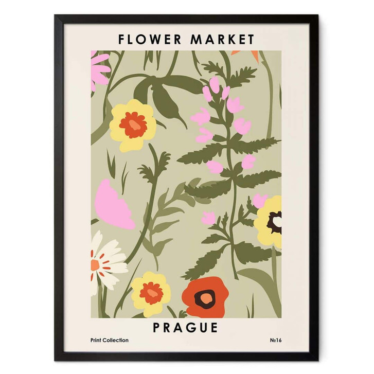 Poster Anastasiya - Flower Market Prague - WA342087